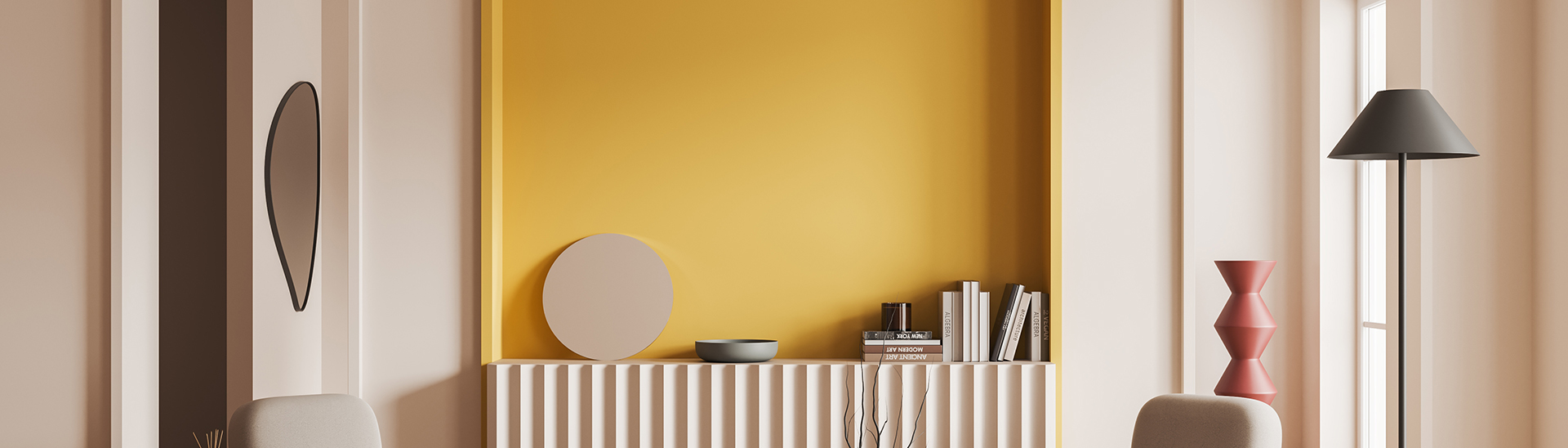Hall Wall Design: Simple Ideas & Colour Combinations