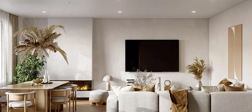 Tv Wall Colour 5 Ideas To Warm Up Your