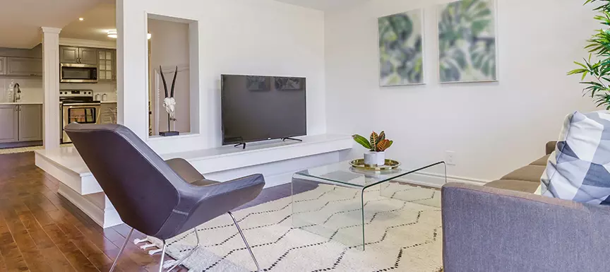 Living Room Modern TV Wall Design- Art Enthusiast