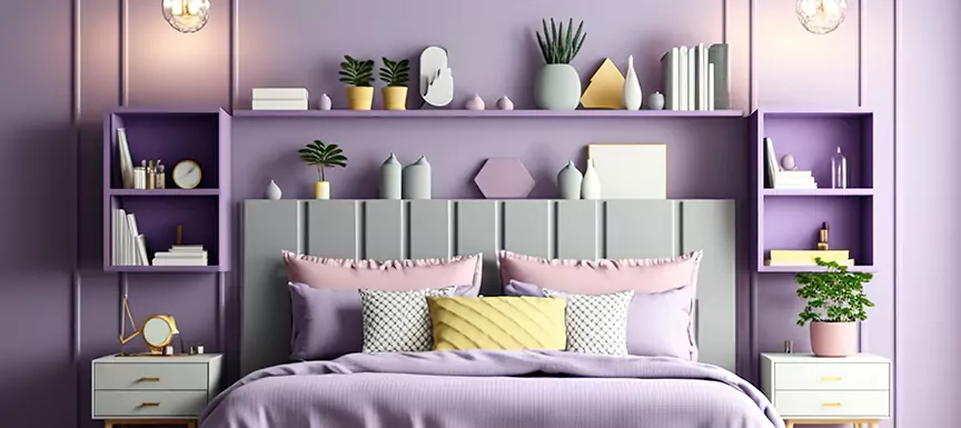 Lavender for a soothing and serene atmosphere