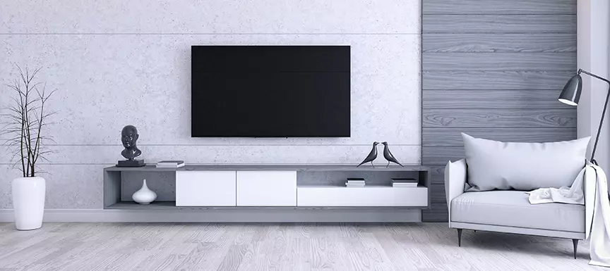 Living Room - Modern TV Unit Design