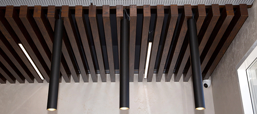 Latticework Patterns for Wooden False Ceilings