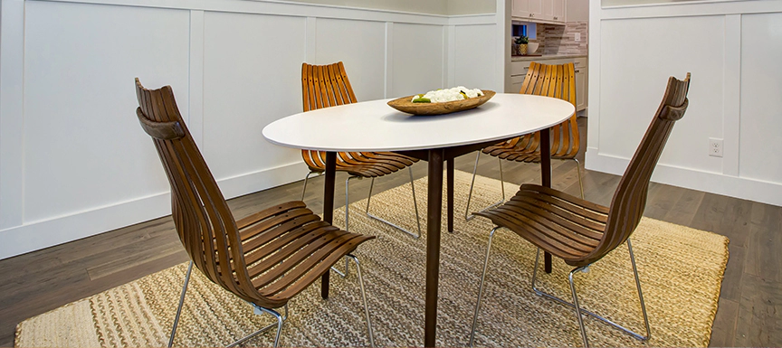 Classy Coffered POP Design for Dining Room