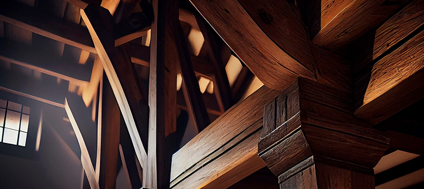Experiment with Different Patterns of Wooden Beams