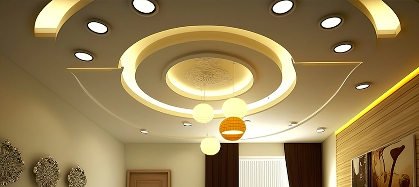 False Ceiling Colour and Design Guide for Your Living Room