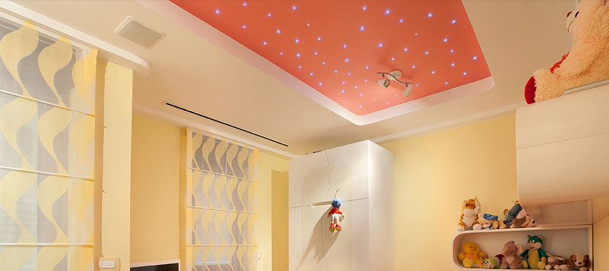 POP Ceiling Colour Combination for Your Kids Room