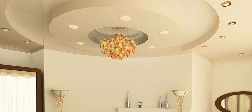 Simple Circular False Ceiling Design