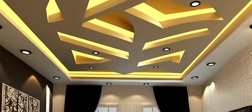 False Ceiling Colour Trending Pop