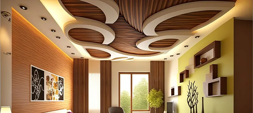 Arched POP Ceiling Design