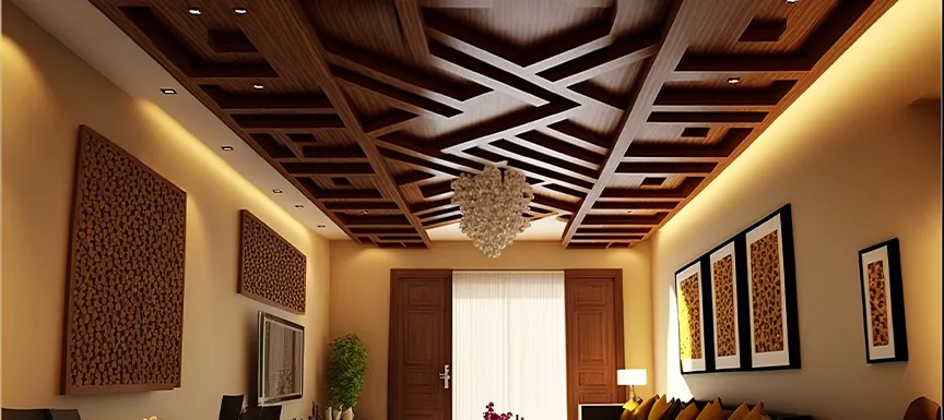 Geometric POP Ceiling Designs