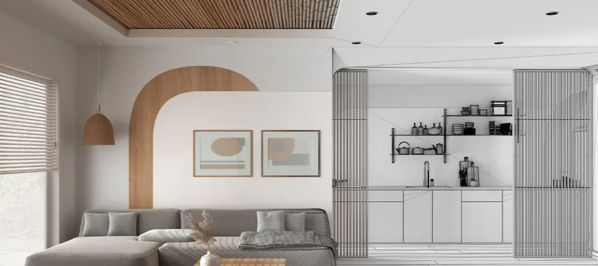 Modern POP Wall Design for Living Room