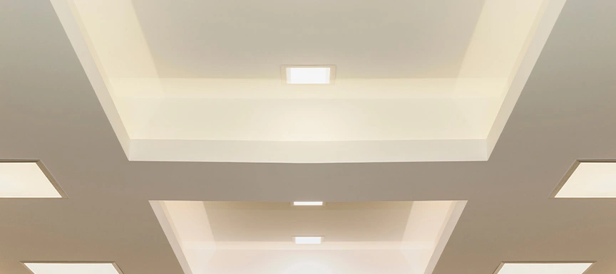 Textured POP Ceiling Design