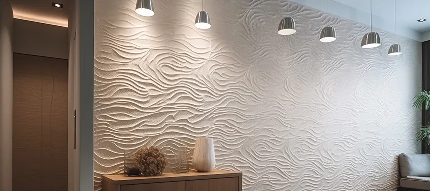 Textured POP Ceiling Design