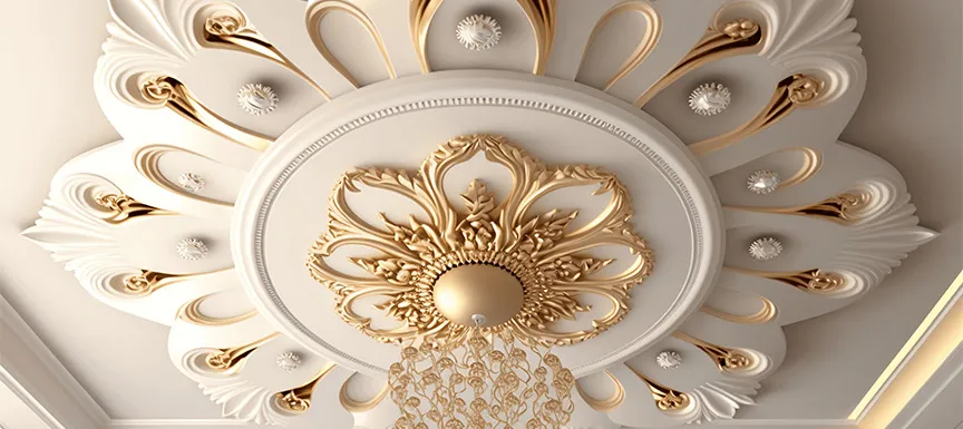 Victorian POP Ceiling Design