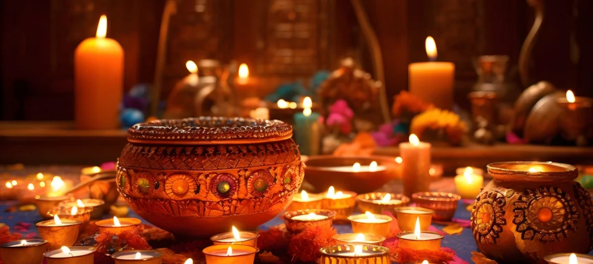 A Simple Decor for Navratri