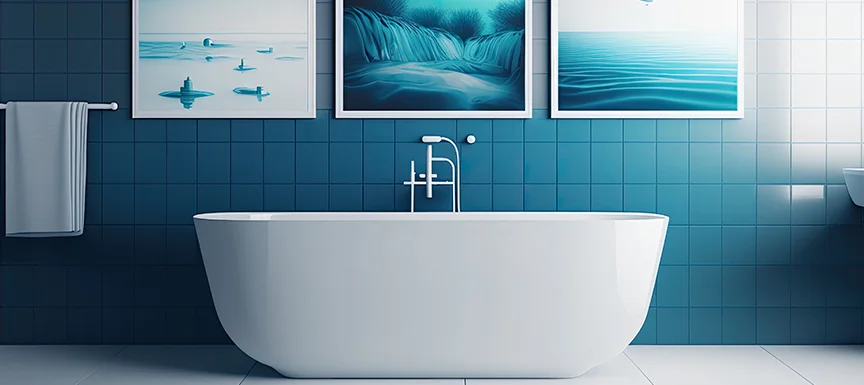 Cohesive Color Palette to Amplify the Bathroom's Style