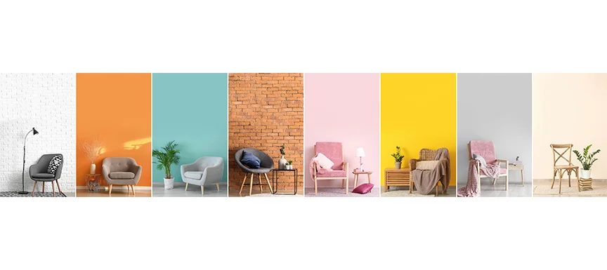 Consider the Colour Palette of the Living Room
