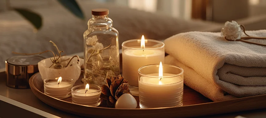 Aromatherapy and scented candles 