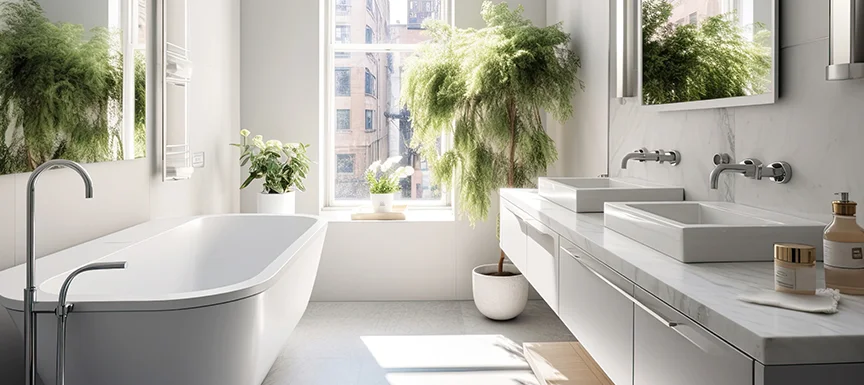 Greenery and indoor plants