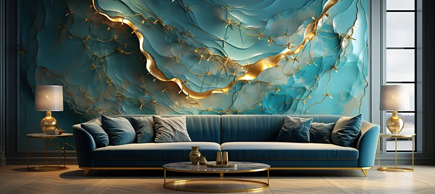 Ocean-Inspired Texture Paint Designs