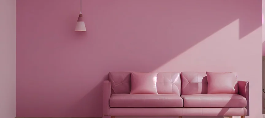 Shades of Pink and Red Main Hall Texture Paint Designs for the Living Room