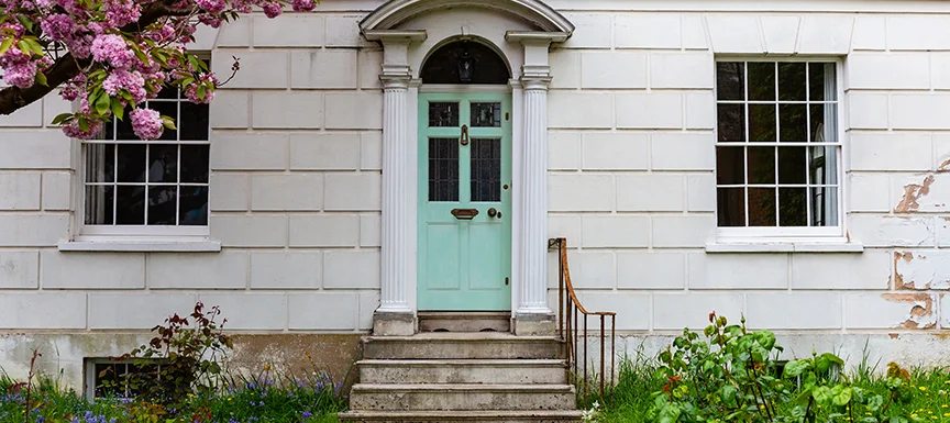 Pastel Peach Fuzz Door Colour (Pantone Colour of the Year 2024)