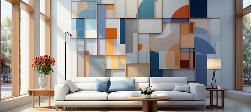 Benefits of Using Geometric Wall Paint in Your Home Design