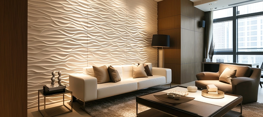 Benefits of Using Pvc Wall Panelling Designs in Living Rooms