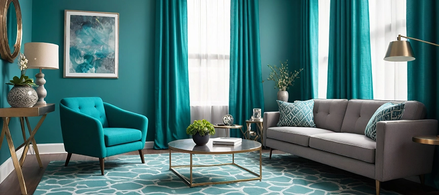 Coastal-Inspired Teal Shades