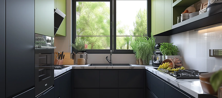 Creative Ways To Incorporate Pops Of Color Into A Small Kitchen