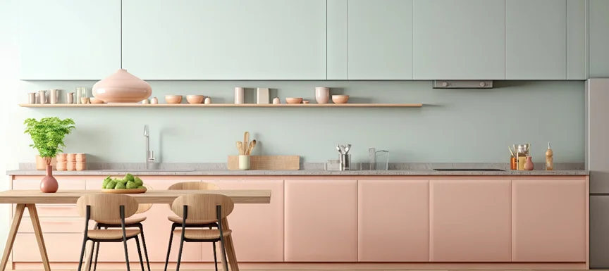 Delicate Kitchen Colour Pastels