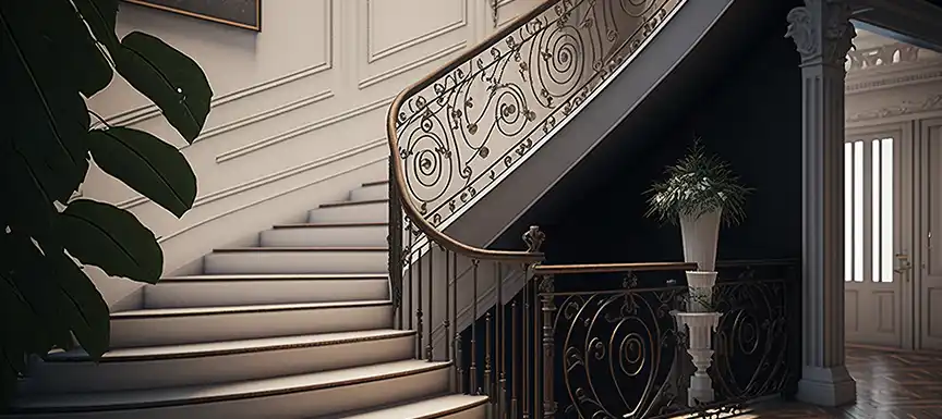 Traditional vs. Modern Stairs Railing Design