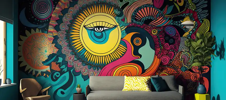 Types of Mural Wall Painting Designs