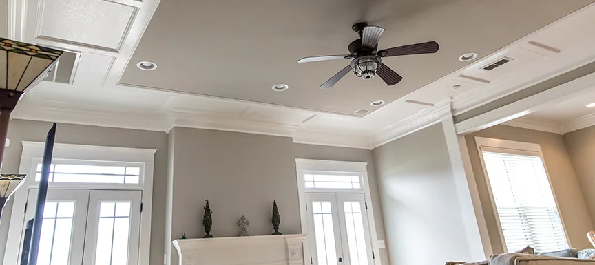 Ceiling Paint Design With an Off-White Colour