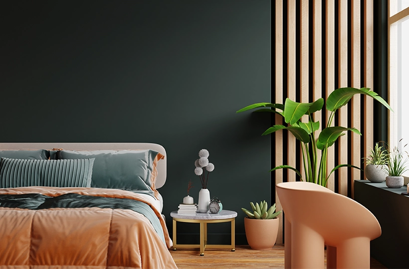 Beige and Forest Green Colour Scheme