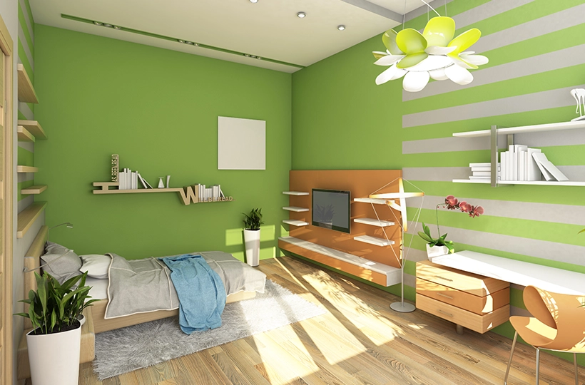 Gold and Green Colour Scheme