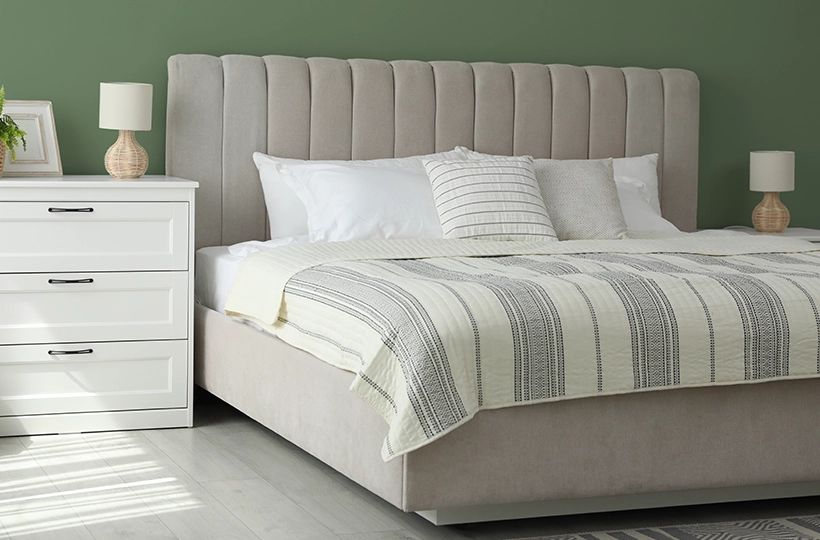 White and Sage Green Colour Scheme