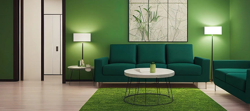 Green Wall Paint Design