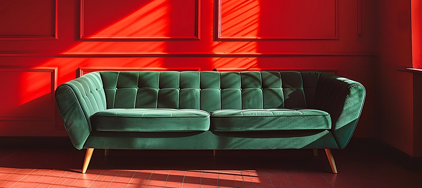 Red Wall Paint Design