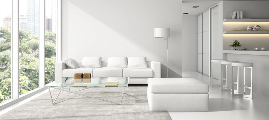 White Wall Paint Design
