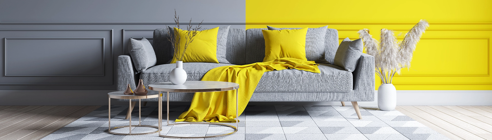 Top Lemon Yellow Colour Combinations – Wall Paint & Design Ideas