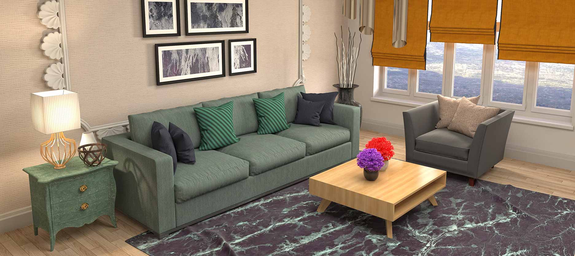 Wall Paint Design Ideas: Achieve an Ethnic Look for Your Home