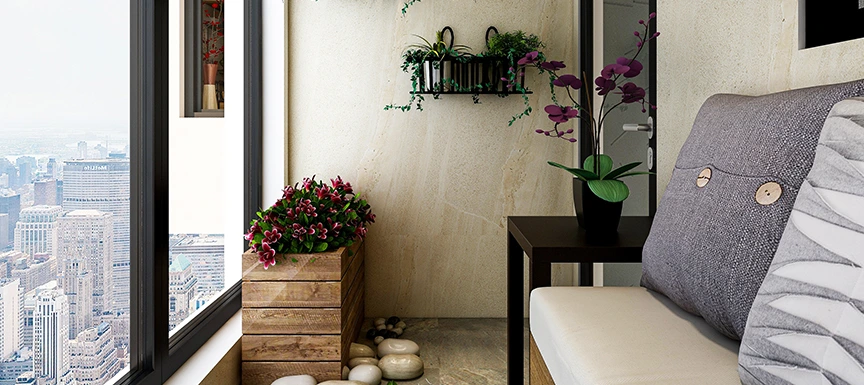 Best Materials to use in Balcony Design