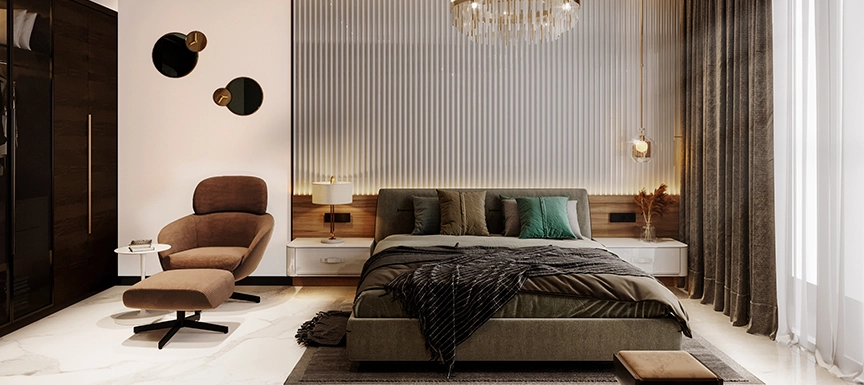 Orange Wall Paint Design
