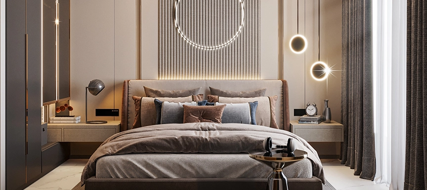 Orange Wall Paint Design