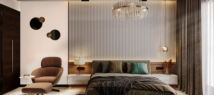 Orange Wall Paint Design