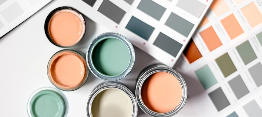 Orange Wall Paint Design