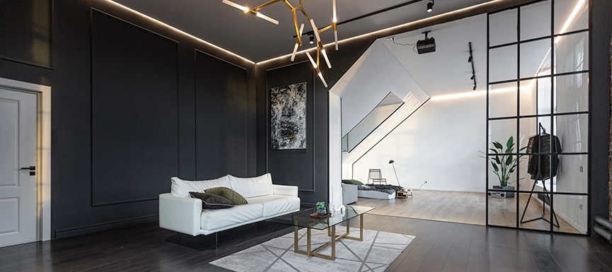 Orange Wall Paint Design