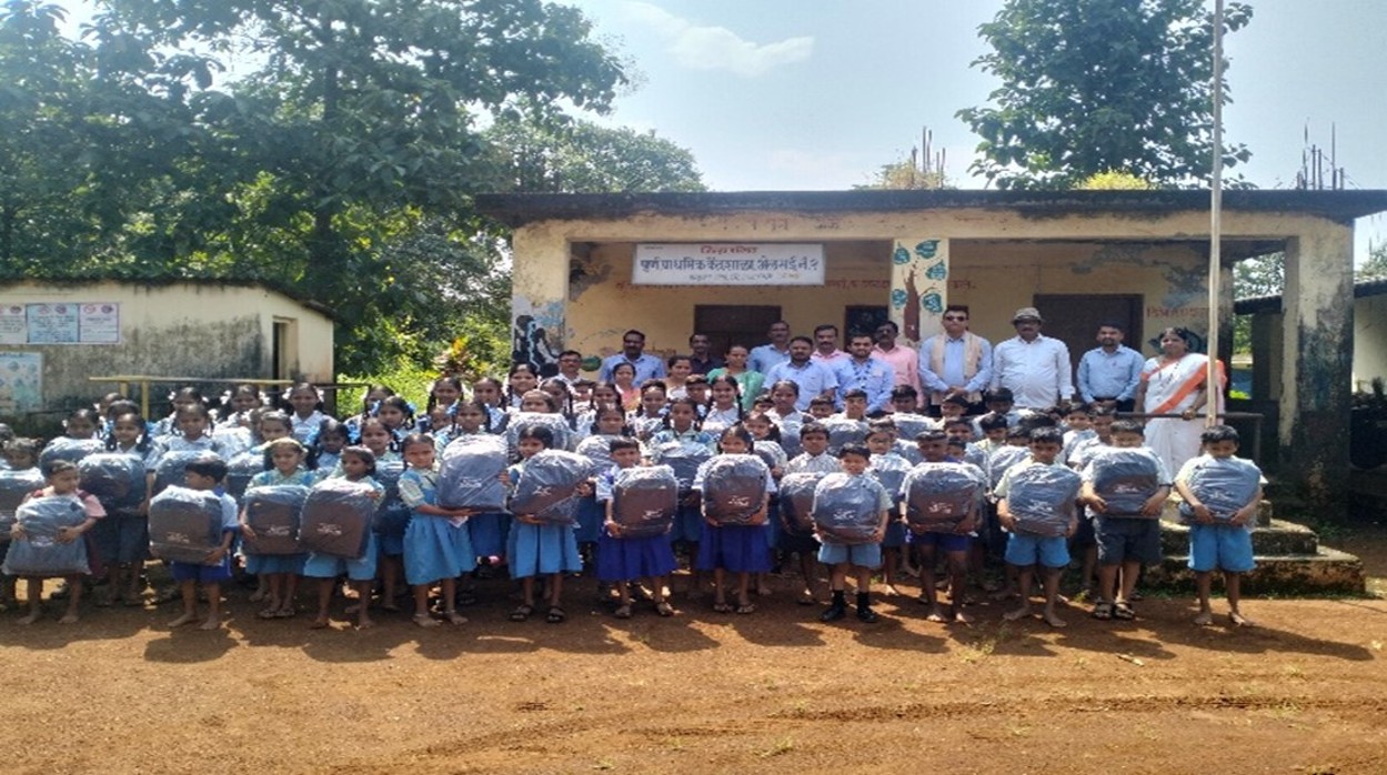 Distribution of Education essential materials for School Children's