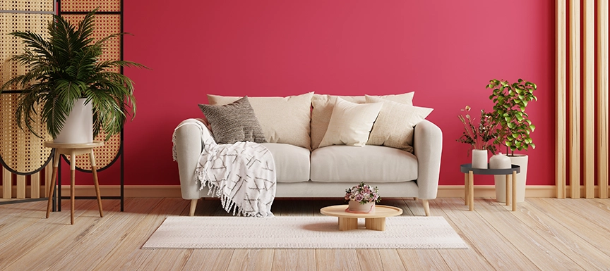 Which Magenta Colour Combos Suit Small Or Large Rooms?